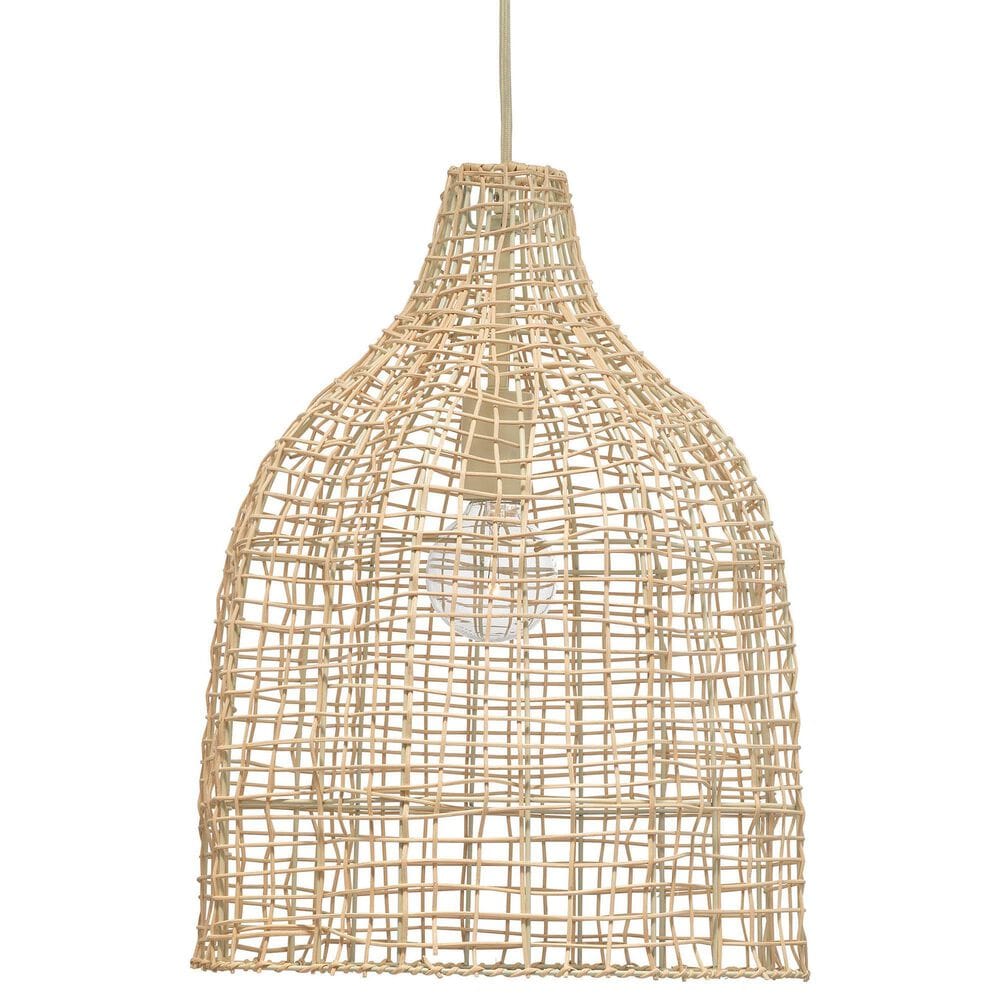 Jamie Young Direct Ship Loom 1-Light Pendant in Cream, , large