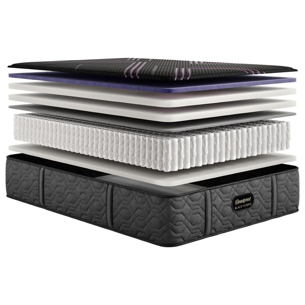 Beautyrest Black Hybrid Series Two Plush Full Mattress, , large