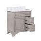 Aurafina Wainwright 30" Vanity with Top and Sink in Old Harbor Gray, , large