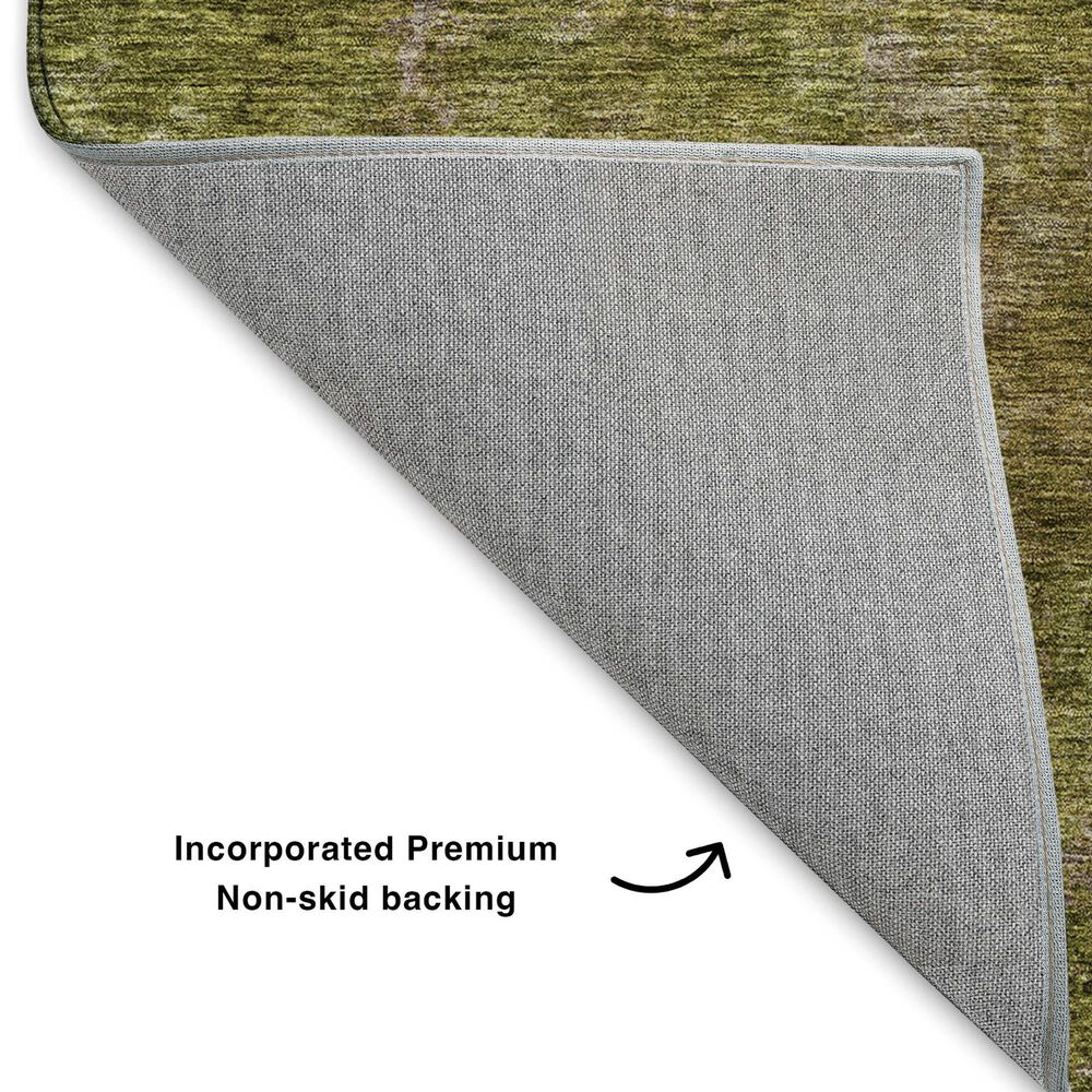 Dalyn Rug Company Trevi 1&#39;8&quot; x 2&#39;6&quot; Green Runner, , large