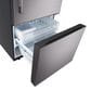 LG 26 Cu. Ft. Bottom Freezer Refrigerator in Black Stainless Steel, , large