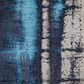 Feizy Indio 3"11" x 6" Blue and Ivory Area Rug, , large