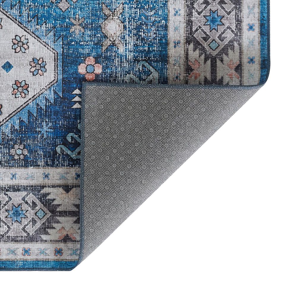 Novogratz Doheny Lloyd 2&#39;3&quot; x 7&#39;6&quot; Blue Runner, , large