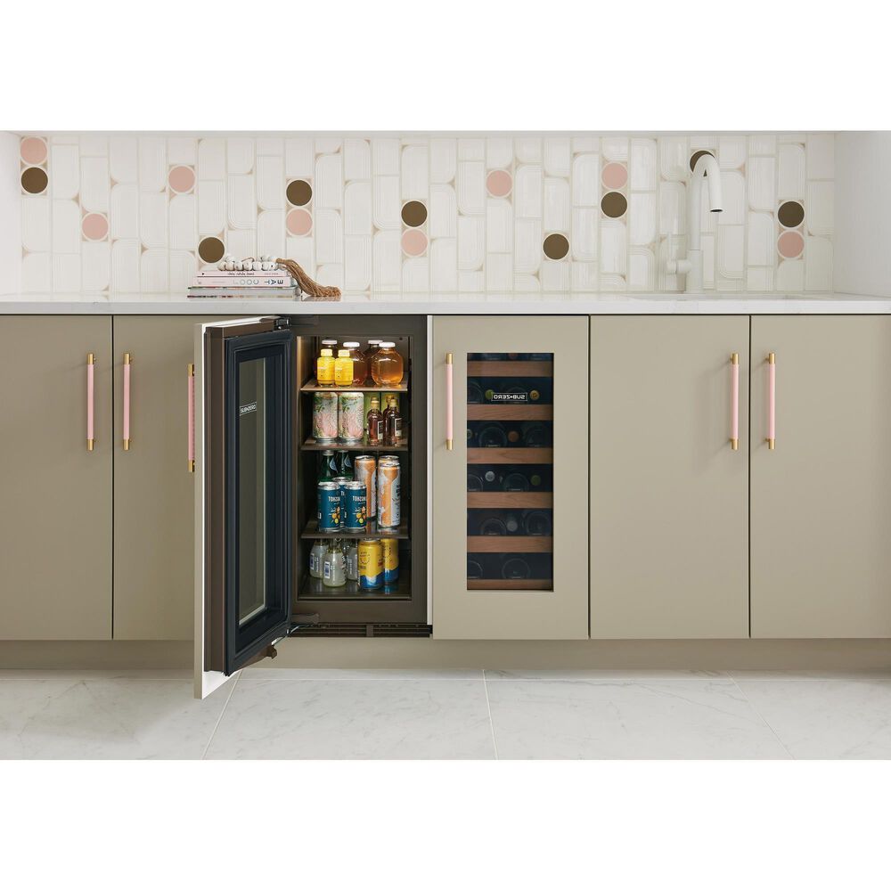 Sub Zero 3.1 Cu. Ft. Designer Undercounter Beverage Center with Left Hinge and Solid Door in Panel Ready, , large