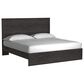 Ashley Belachime King Panel Bed in Dark Charcoal, , large