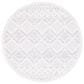Safavieh Marrakesh MRK566B 6"7" Round Beige and Grey Area Rug, , large