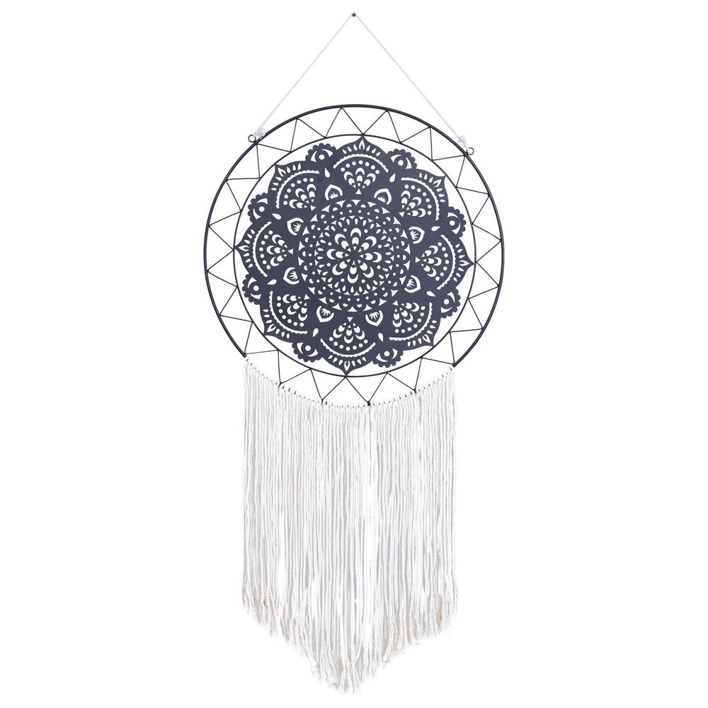 Maple and Jade 32" x 14" Wall Decor in Black and White, , large