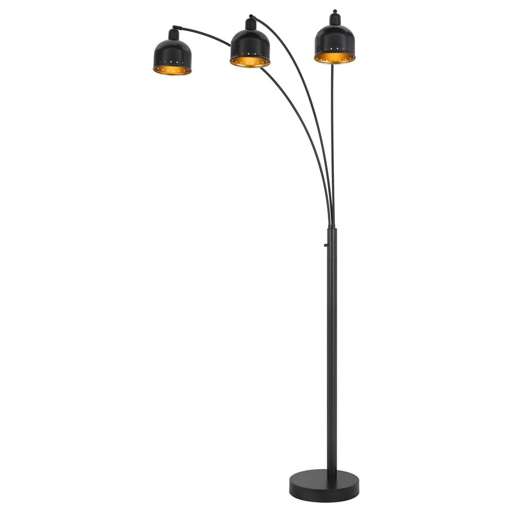Cal Lighting Ellington 3 Lit arc floor lamp, , large