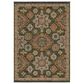 Oriental Weavers Legacy Green and Rust 7"10" x 10"10" Area Rug, , large