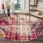 Safavieh Monaco MNC222D-5R 5" Round Magenta/Multi Area Rug, , large