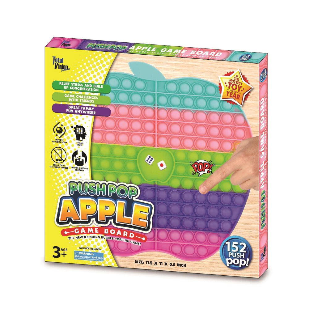 Max Sales Group, Inc Fidget Game Rainbow Apple, , large