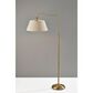 Adesso Rodeo Floor Lamp in Antique Brass, , large