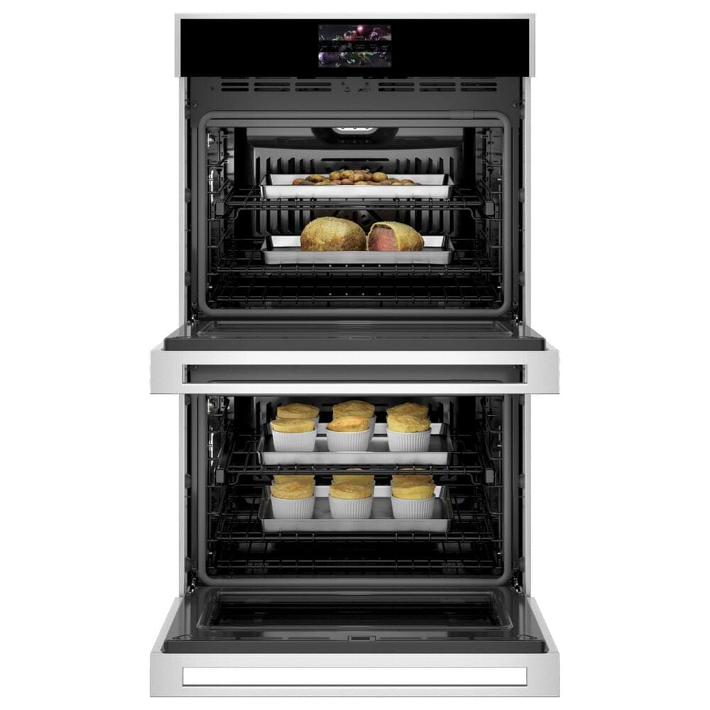 Monogram 30&quot; Smart Electric Convection Double Wall Oven Minimalist Collection - Stainless Steel, , large