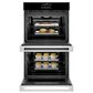 Monogram 30" Smart Electric Convection Double Wall Oven Minimalist Collection - Stainless Steel, , large
