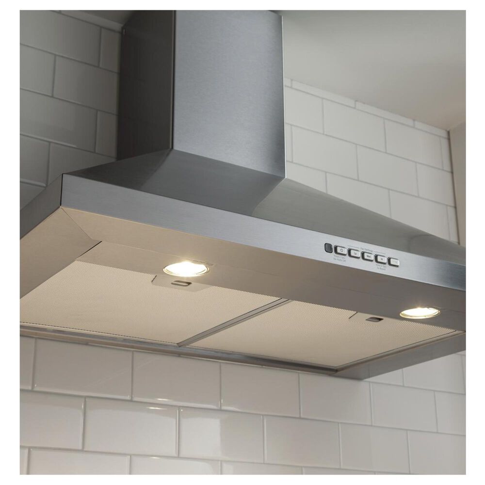 GE Appliances 30" Pyramid Wall-Mount Range Hood, , large