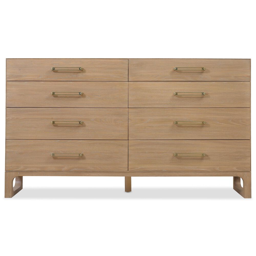 Hooker Furniture Banyon Bay 8-Drawer Dresser in Desert Oak, , large