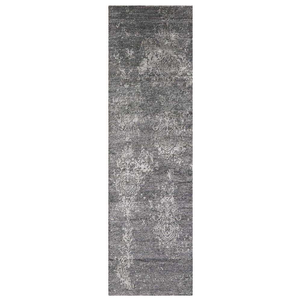 Nourison Silk Shadows 2"3" x 8" Graphite Runner, , large