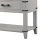 Lexora Home Norwalk 84" Double Bathroom Vanity in White Oak with White Carrara Marble Top  and Rectangle Sink, , large