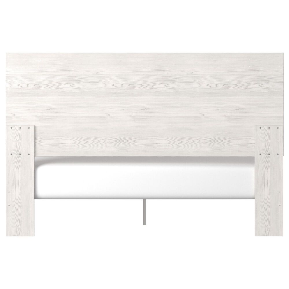 Ashley Gerridan 4-Piece King Bedroom Set in White and Gray, , large