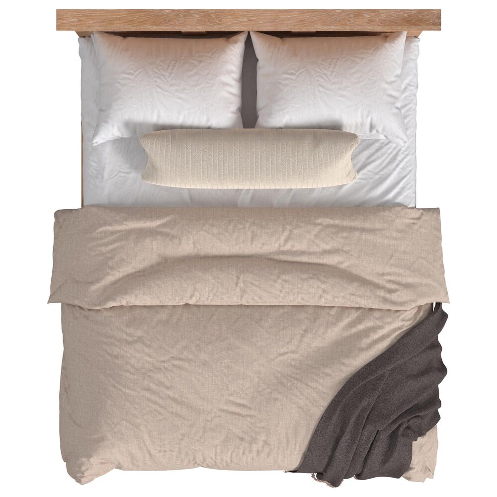 Hawthorne Furniture San Mateo 5-Piece Queen Storage Bedroom Set in Wheat, , large