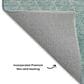 Dalyn Rug Company Lazio 2"3" x 7"6" Teal Runner, , large