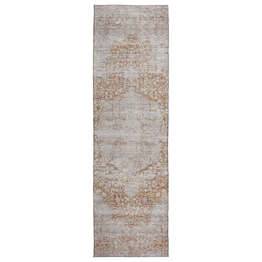 Dalyn Rug Company Karaj KJ8 2"3" x 7"6" Copper Indoor/Outdoor Runner, , large