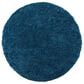 Safavieh August Shag AUG200M 5" Round Navy Area Rug, , large