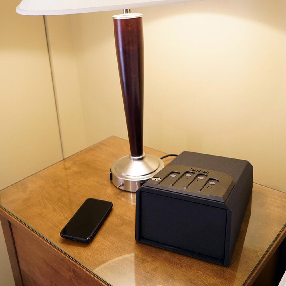 GunVault MiniVault Handgun Safe in Black, , large