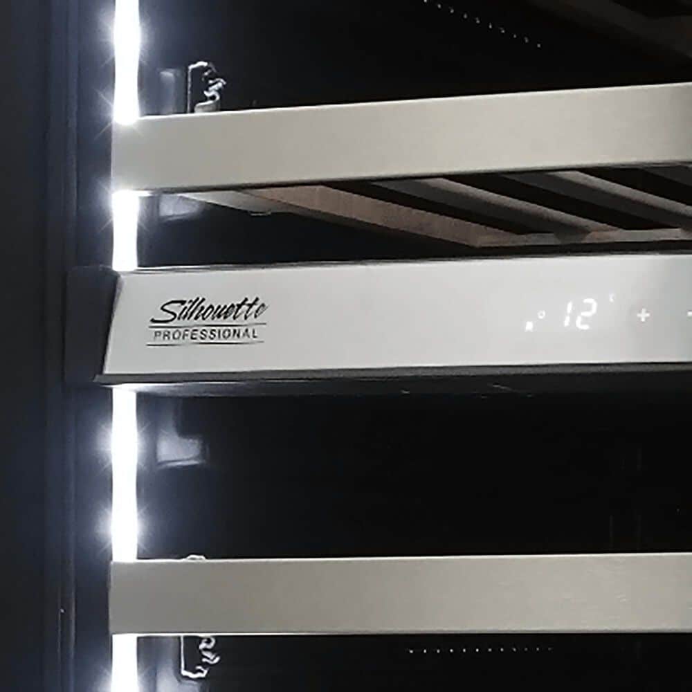 Danby Silhouette Sonoma 5.3 Cu. Ft. Built-In Wine Cooler in Stainless Steel, , large
