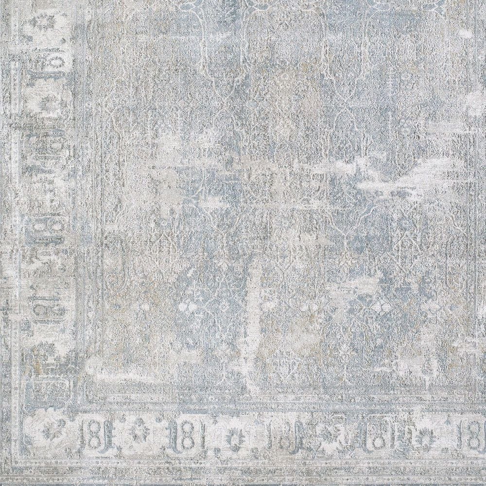 Surya Brunswick Cream, Light Gray, Charcoal, Light Brown and Mustard 9&#39; x 12&#39;2&quot; Area Rug, , large
