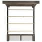 Mayberry Hill Kings Court 5 Piece King Storage Bedroom Set in Grey, , large