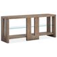 Nicolette Home Conway Console Sofa Table in Spiced Brown, , large