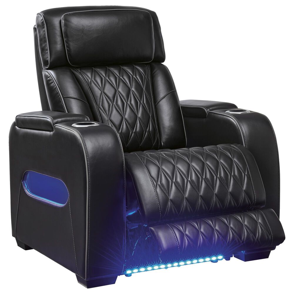 Ashley Boyington 3-Piece Power Reclining Living Room Set in Black, , large