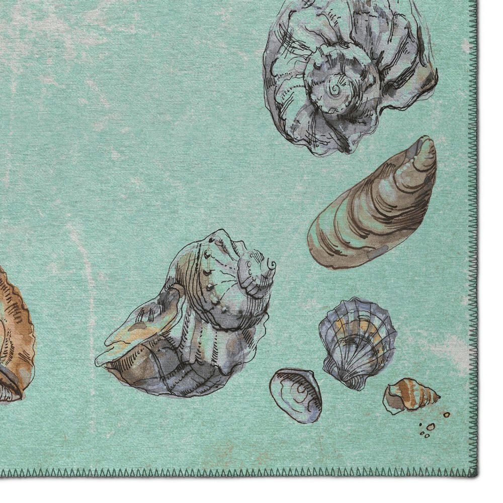 Dalyn Rug Company Seabreeze 3&#39; x 5&#39; Lagoon Area Rug, , large