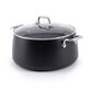All-Clad HA1 Expert 8-Quart Nonstick Stockpot with Lid in Black, , large