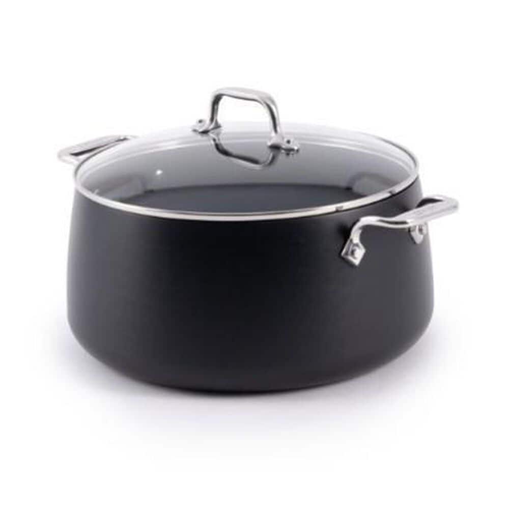 All-Clad HA1 Expert 8-Quart Nonstick Stockpot with Lid in Black, , large