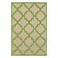 Oriental Weavers Cayman 660F 7"10" x 10"10" Sand/Green Area Rug, , large