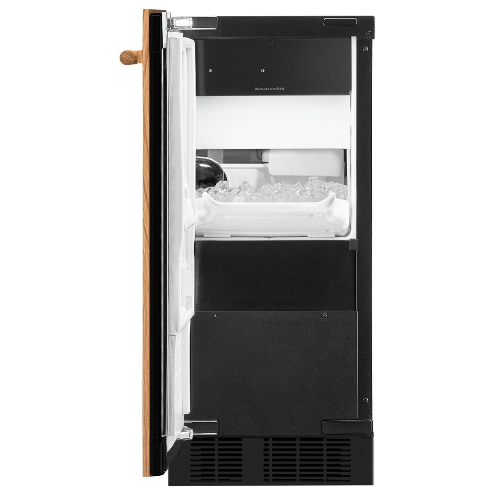 KitchenAid 15&#39;&#39; Automatic Ice Maker with Drain Pump in Panel Ready, , large