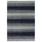 Radici USA Sondrio 2" x 3" Black Area Rug, , large