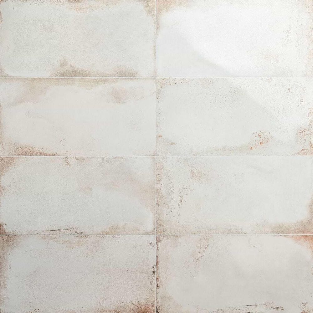 Soho Studio Angela Harris San Francisco White 12" x 24" Semi-Polished Porcelain Tile, , large
