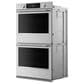 KitchenAid 10 Cu. Ft. Smart Electric Double Wall Oven with Intelligent Cooking Camera in PrintShield Stainless Steel, , large