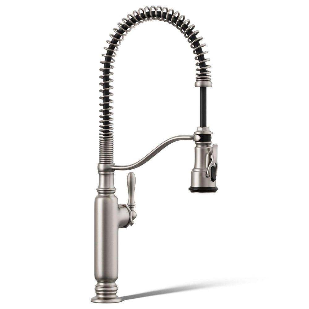 Kohler Tournant Semi-Professional Kitchen Sink Faucet in Vibrant Stainless, , large