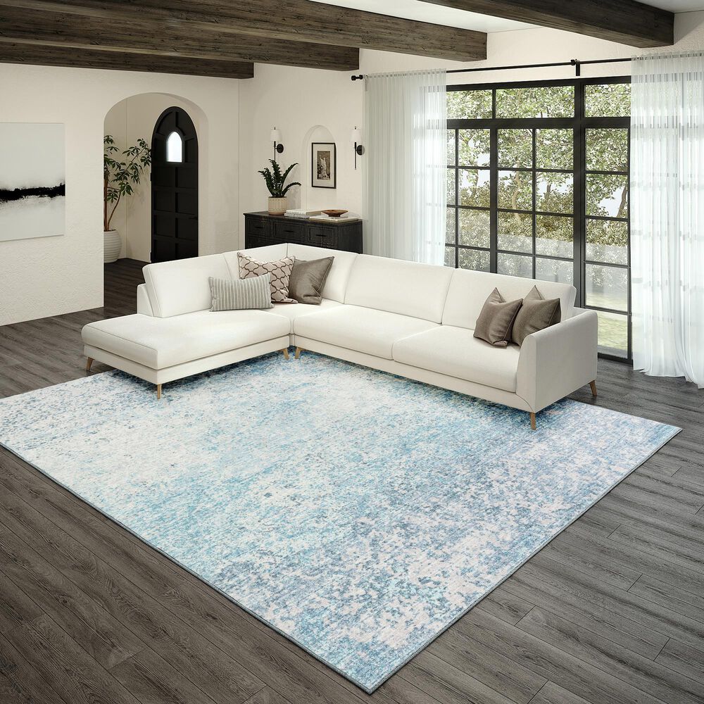 Dalyn Rug Company Winslow WL3SK 9&#39; x 12&#39; Sky Indoor/Outdoor Area Rug, , large
