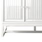 James Martin Vanities Athens 48" Single Bathroom Vanity in Glossy White with 3 cm Arctic Fall Solid Surface Top and Rectangular Sink, , large