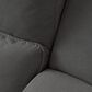 Abbyson Margaret Manual Recliner in Charcoal, , large