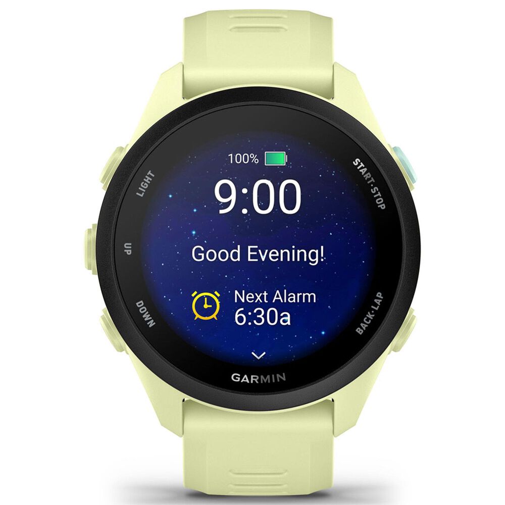 Garmin Forerunner 70 Smartwatch 42mm with Silicone Band in Citron, , large