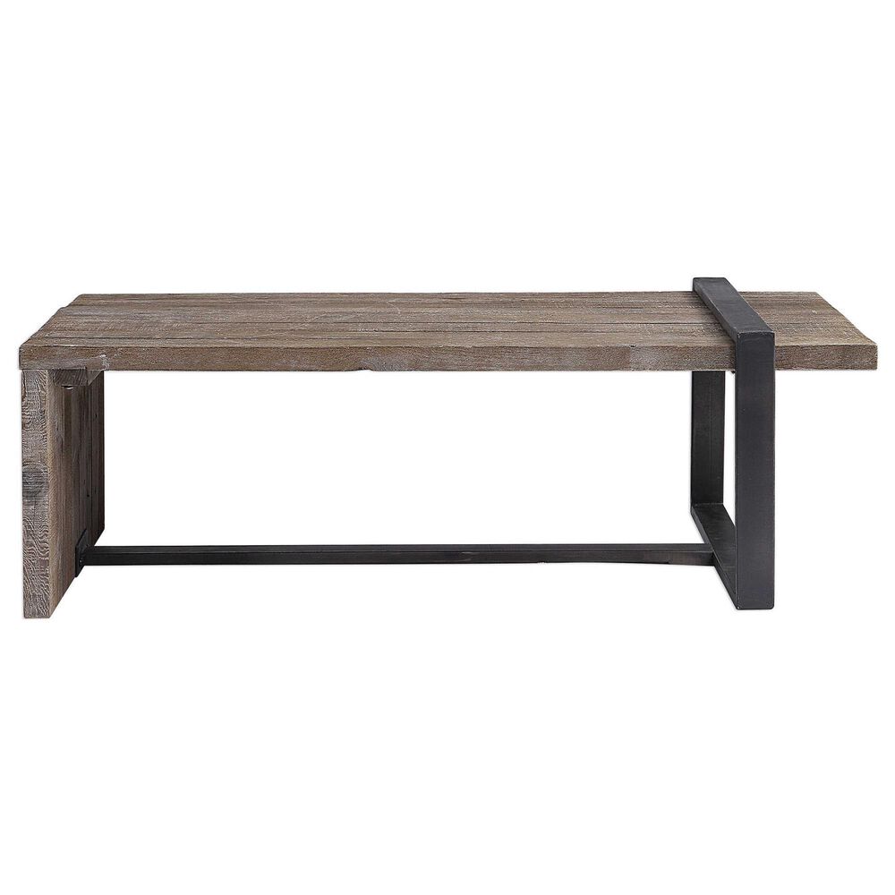 Uttermost Genero Coffee Table in Stony Gray Wash, , large