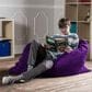 Jaxx 3.5" Pillow Kids Bean Bag in Grape, , large