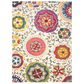 Safavieh Monaco MNC233A-10 10" x 14" Ivory/Multi Area Rug, , large