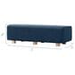 Jaxx Caya 4-In-1 King Bed Bench in Navy, , large